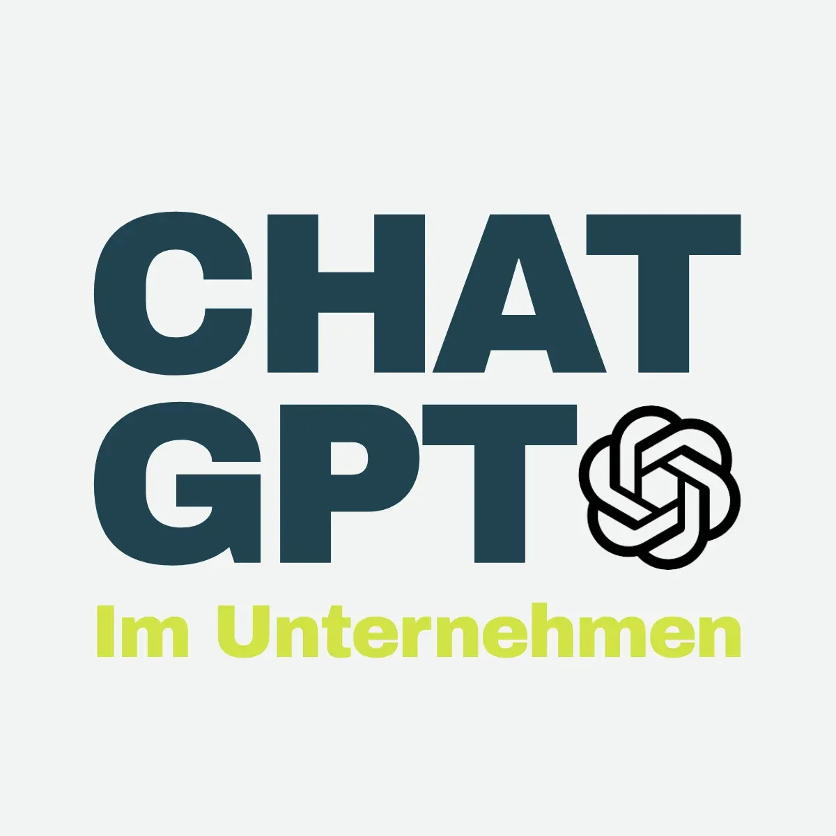 Titelgrafik von gewusst:KI mit dem Schriftzug 'ChatGPT im Unternehmen' und OpenAI-Logo als Leitfaden für den DSGVO-konformen Einsatz von ChatGPT in Firmen